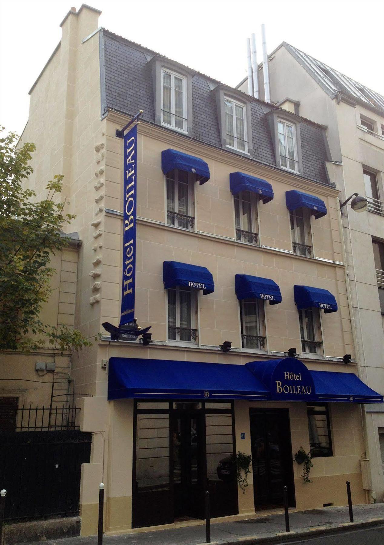 Hotel Boileau Paris Exterior foto