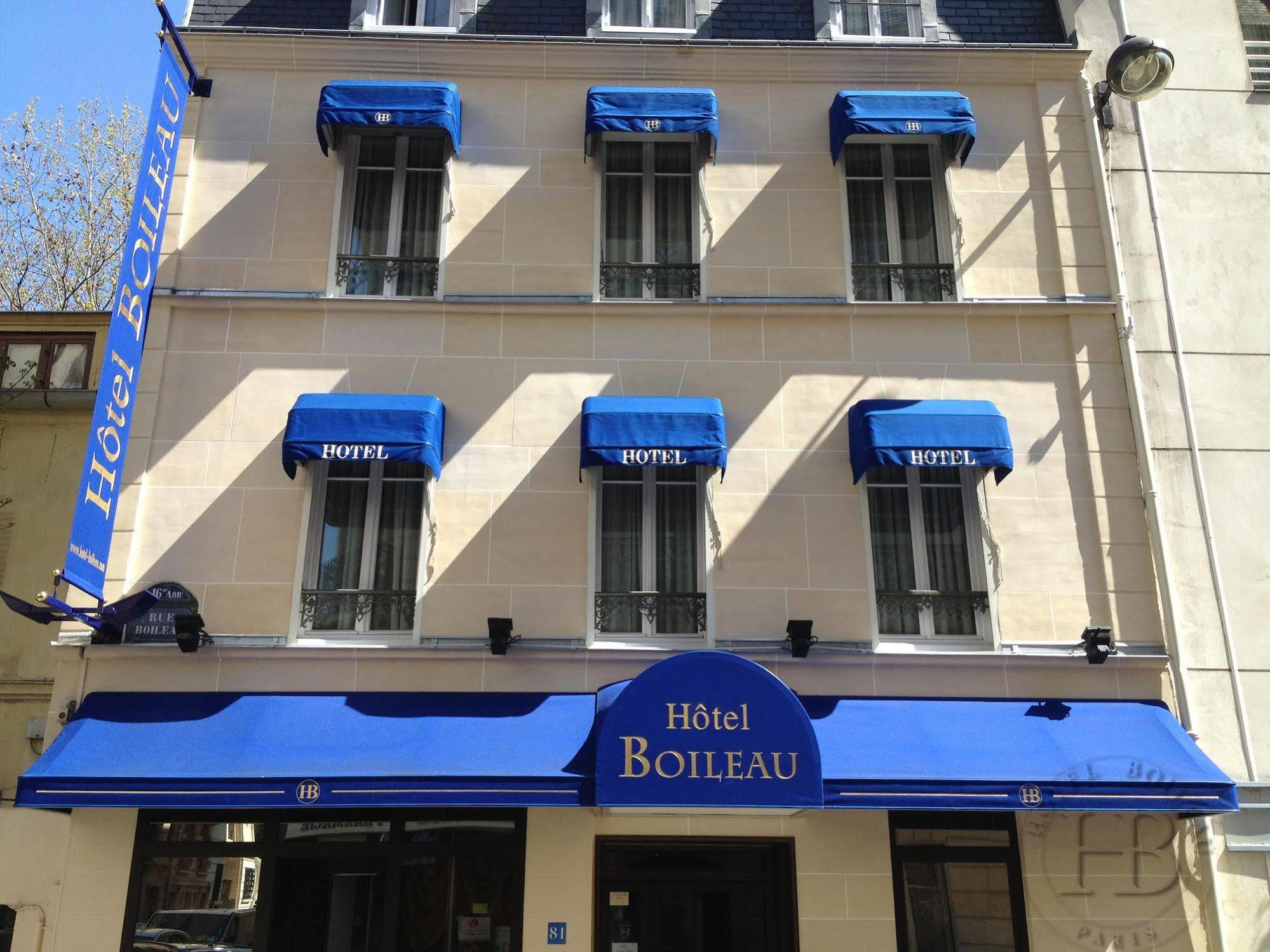 Hotel Boileau Paris Exterior foto